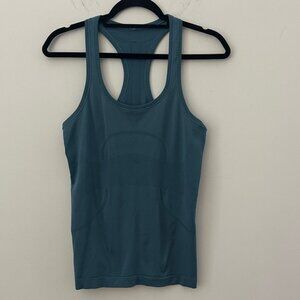 Lululemon Swiftly Tech Racerback Tank Top Storm Teal (?) Size 6